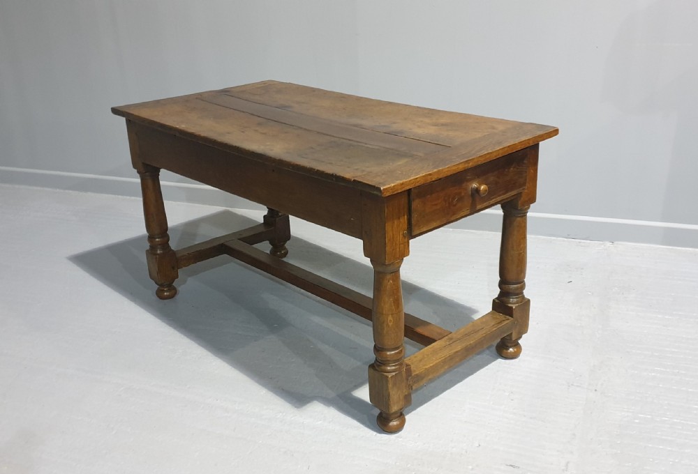 French Country Kitchen Refrectory Dining Table View IV