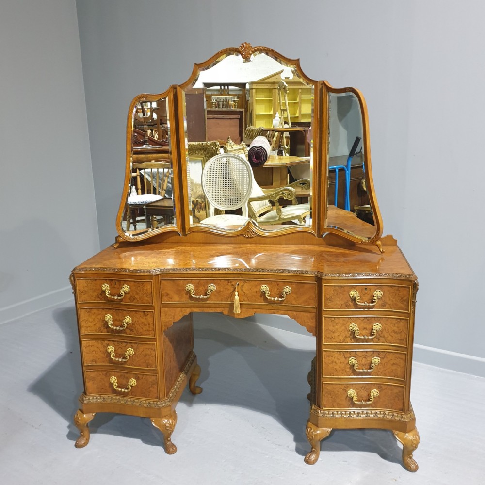 Beautiful Burr Walnut Dressing Table