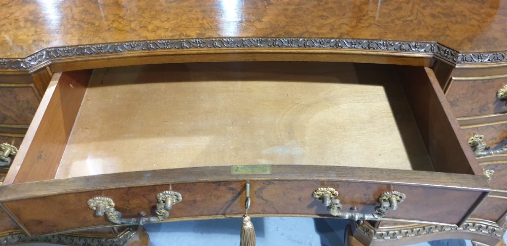 Beautiful Burr Walnut Dressing Table View V