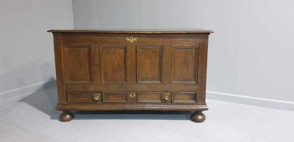 C17TH Oak Mule Chest Coffer