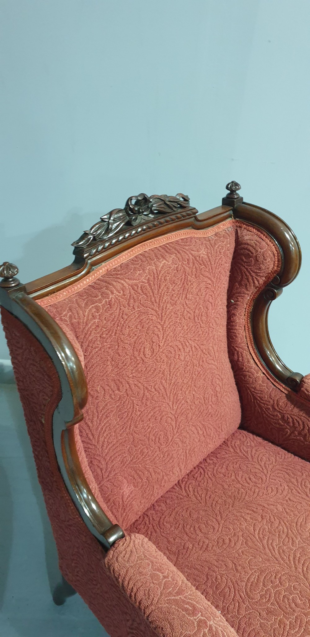 Super Mahogany Wing Library Chair View IX
