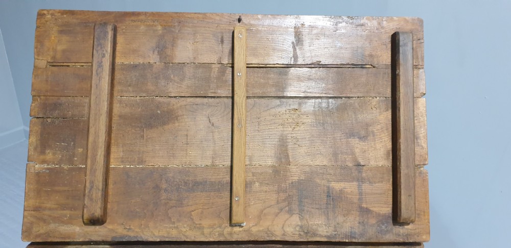 OUTSTANDING FRENCH ELM DOUGH BIN TRUNK View VII