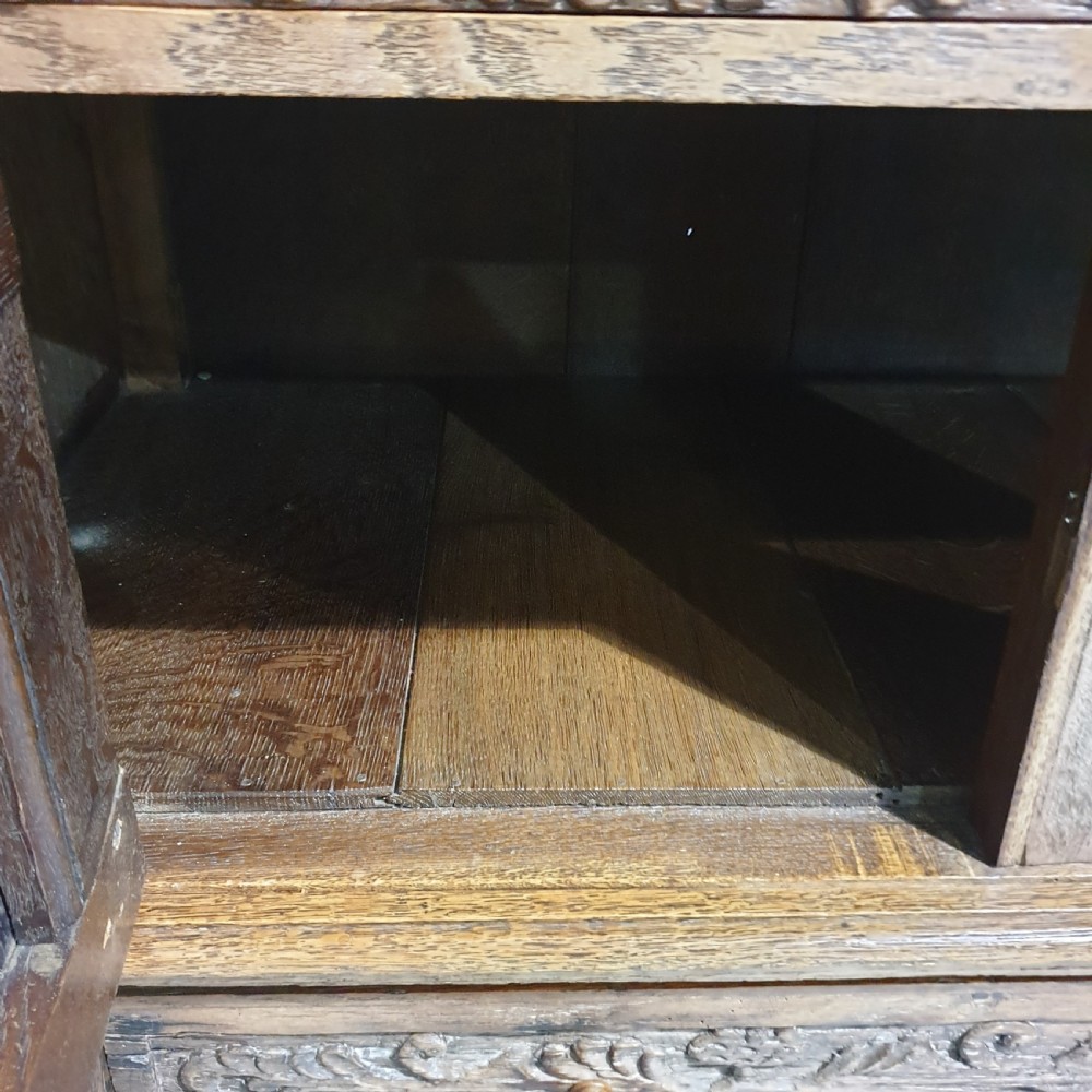 Super Bleached Oak Sideboard Cabinet View VII