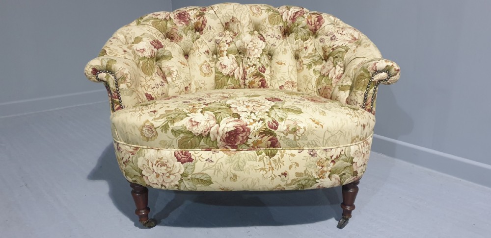 Wonderful Victorian  Cottage Sofa View VI
