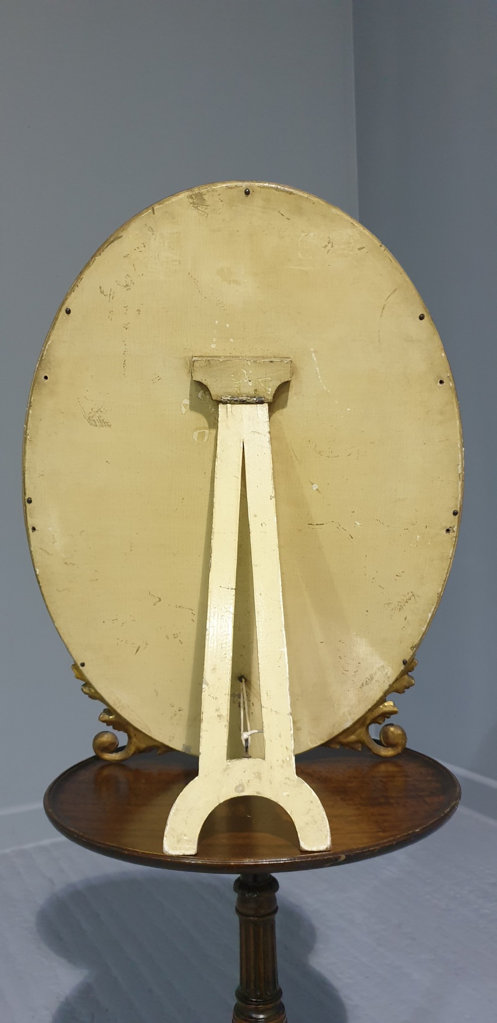 Victorian Easel Gilt Dressing Mirror View VIII