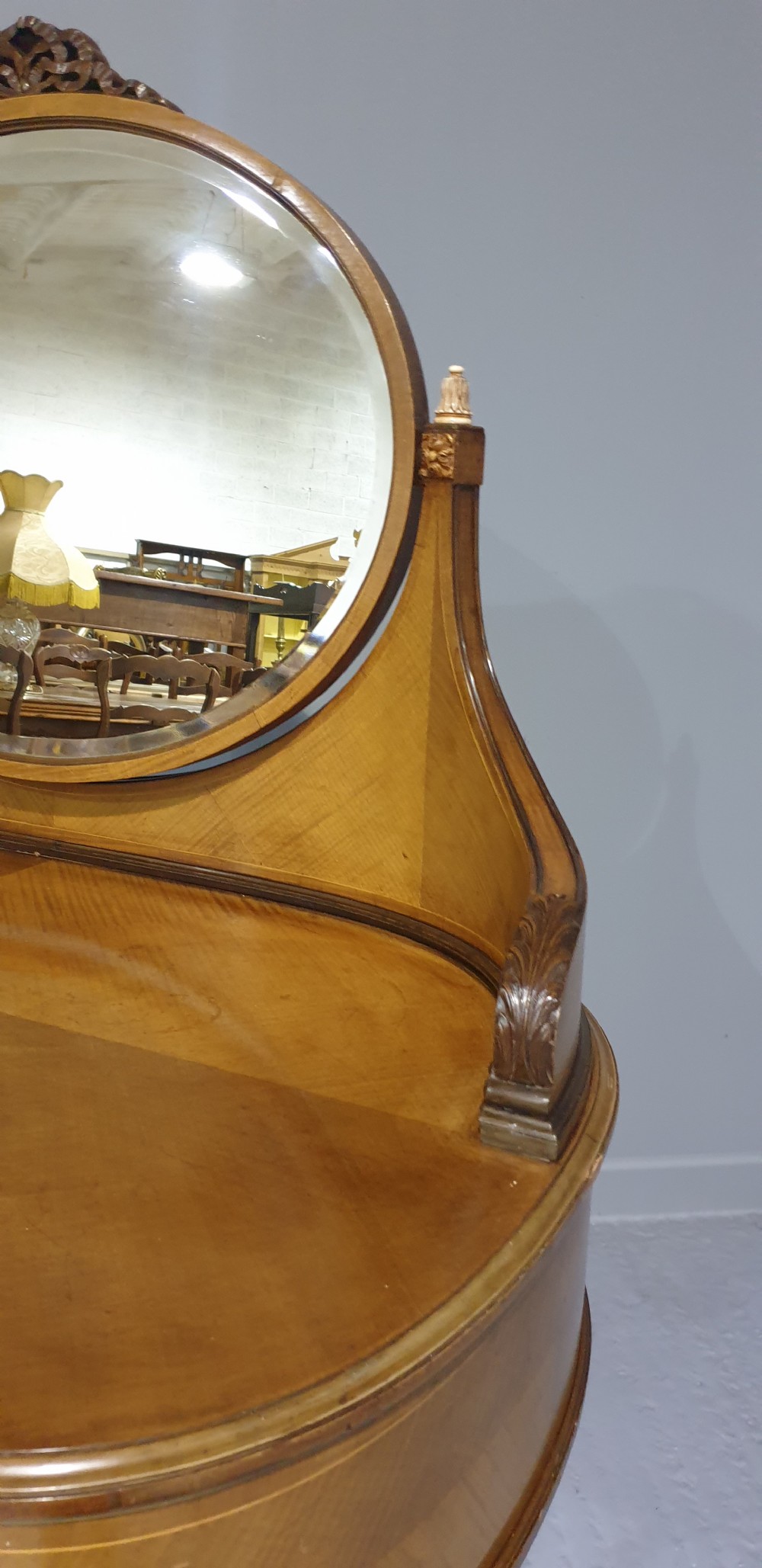 Edwardian Mahogany Inlaid Dressing Table View IX