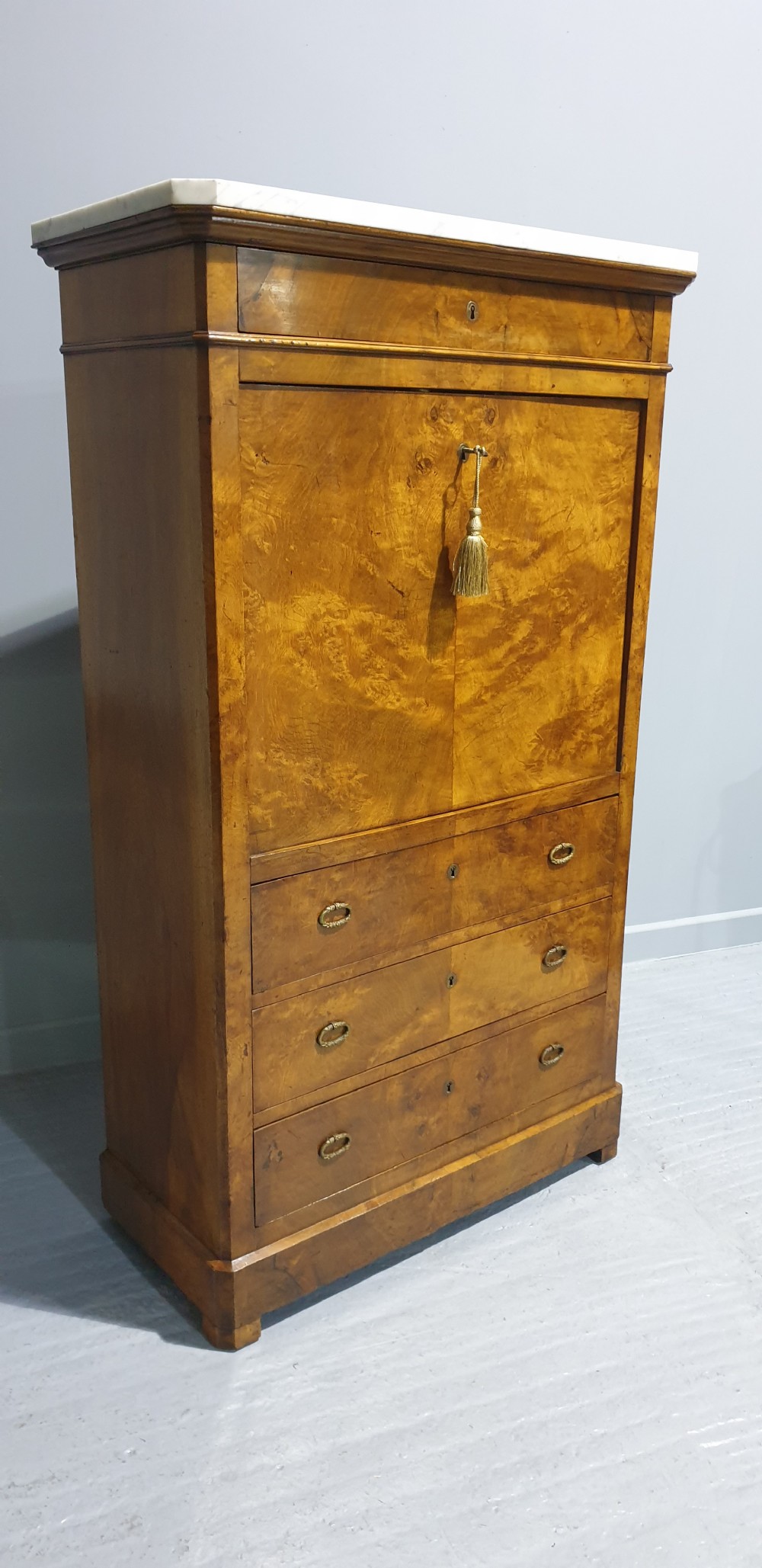 Super French Burr Walnut Escritoire View X