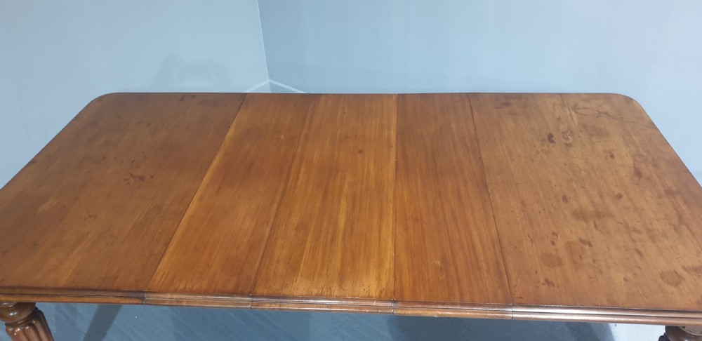 William 4th Mahogany Extending Dining Table View VI