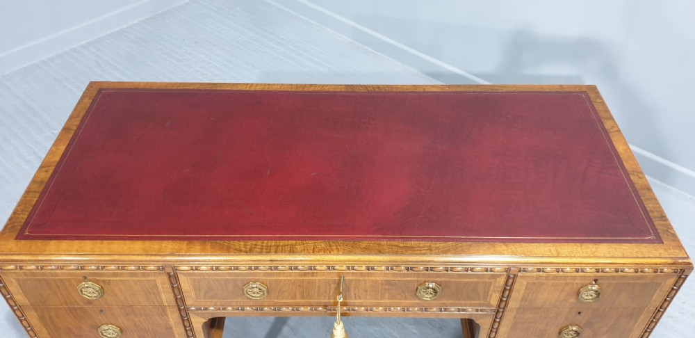 Top Quality Walnut Inlaid Desk View XII