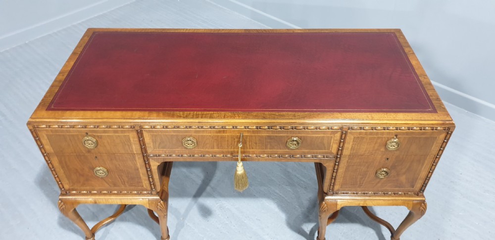 Top Quality Walnut Inlaid Desk View XIII