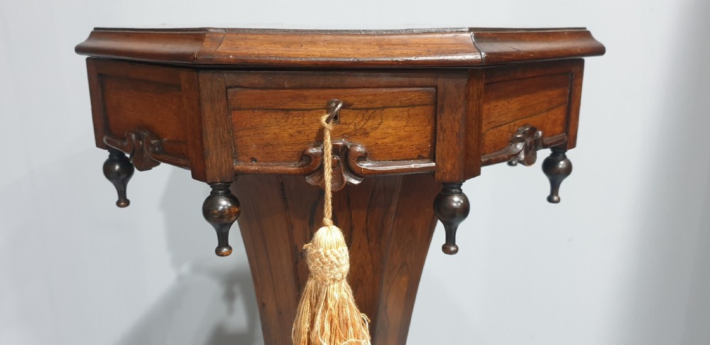 Top Quality Rosewood Sewing Workbox View V