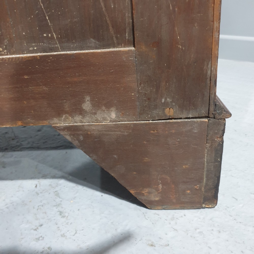 Outstanding Serpentine Mahogany Desk View XVI