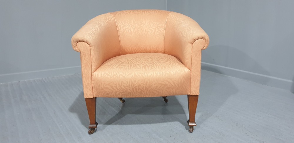 Arts and Crafts Oak Tub Chair View IV