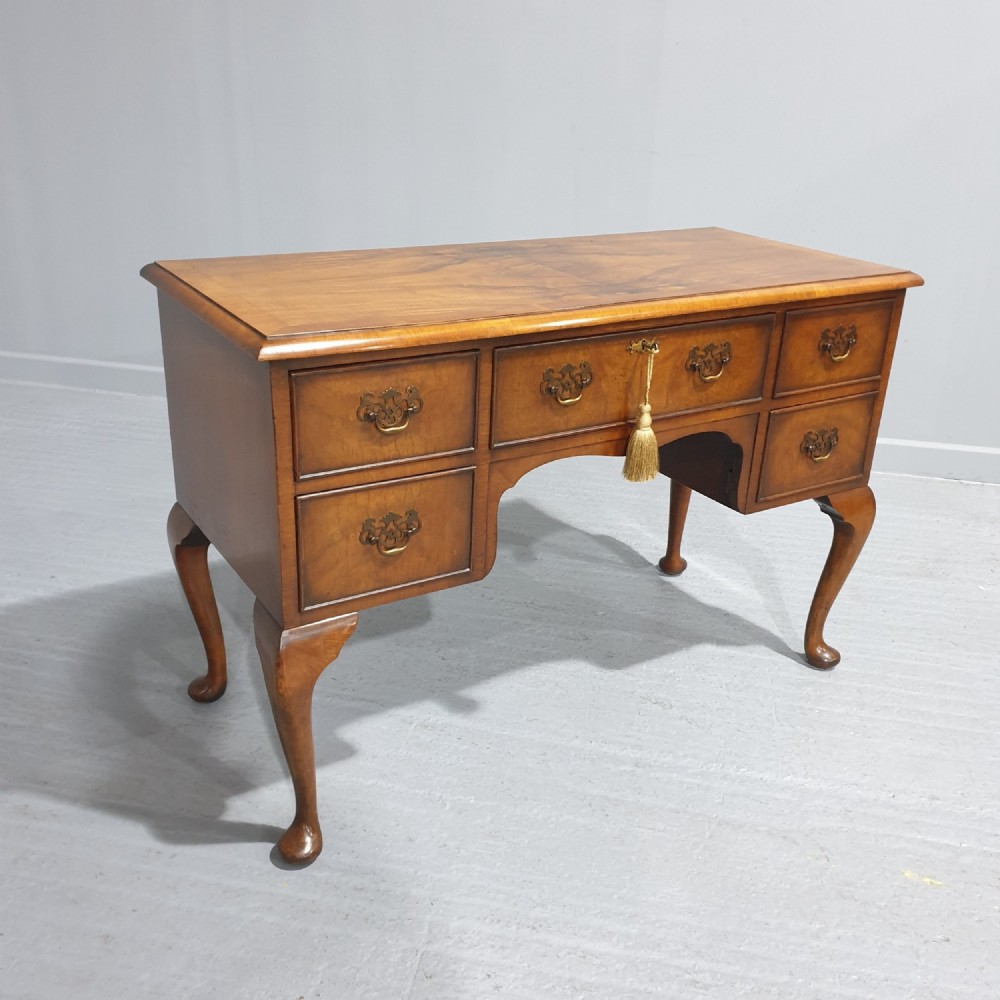 Burr Walnut Dressing Table