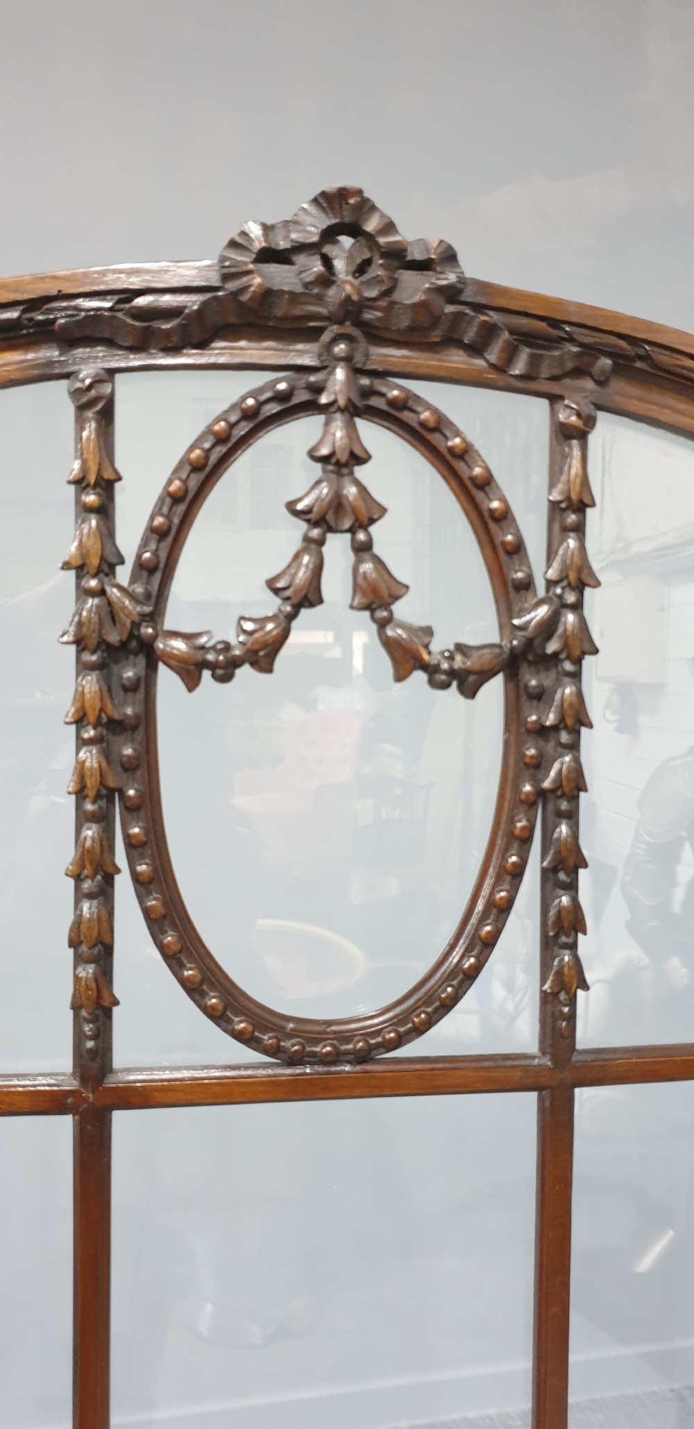Super Mahogany Three Fold Screen View III