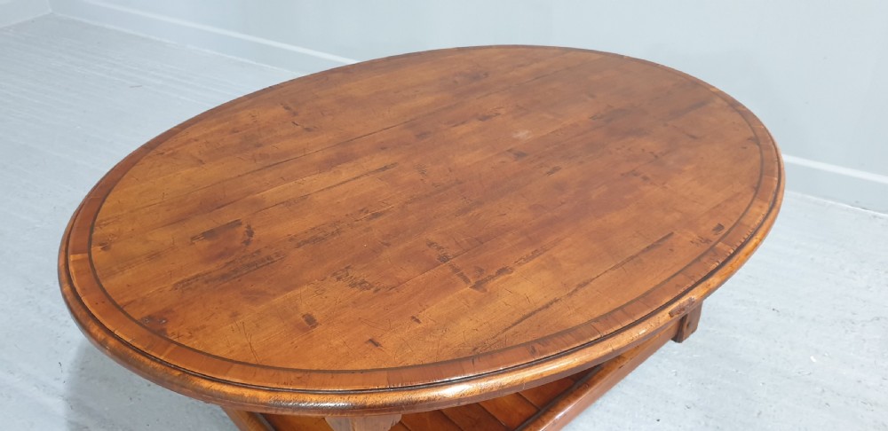 Top Quality Cherry Wood Coffee Table View IX