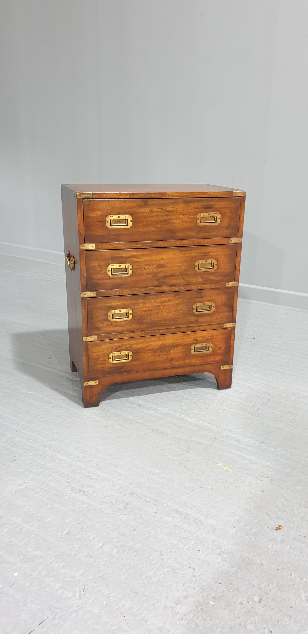 Mahogany Campaign Chest of Drawers View II