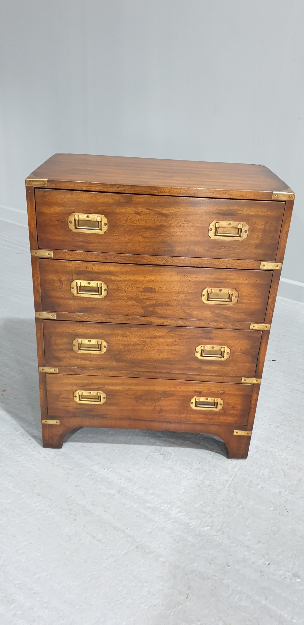 Mahogany Campaign Chest of Drawers View VI