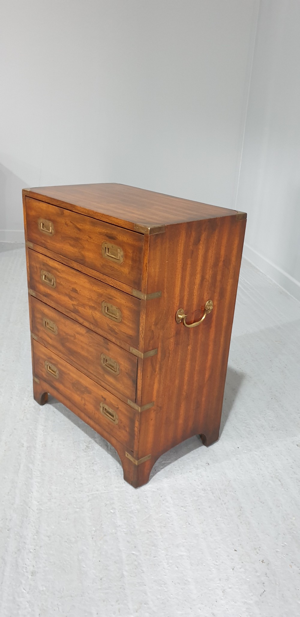 Mahogany Campaign Chest of Drawers View VII