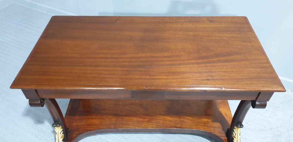 Very Nice Mahogany Console Table View VIII