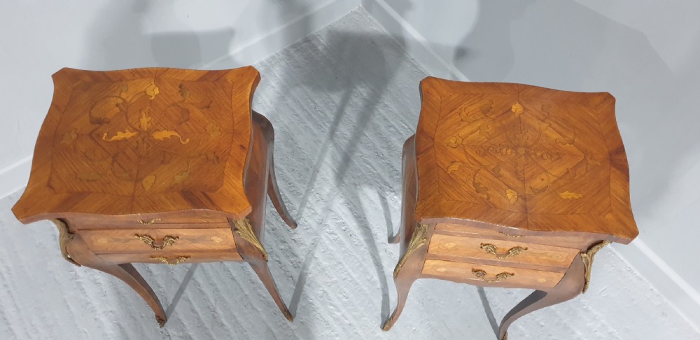 Super French Bedside Lamp Tables View VI