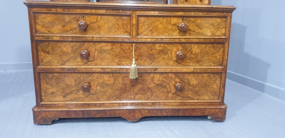 Outstanding Burr Walnut Dressing Table View V