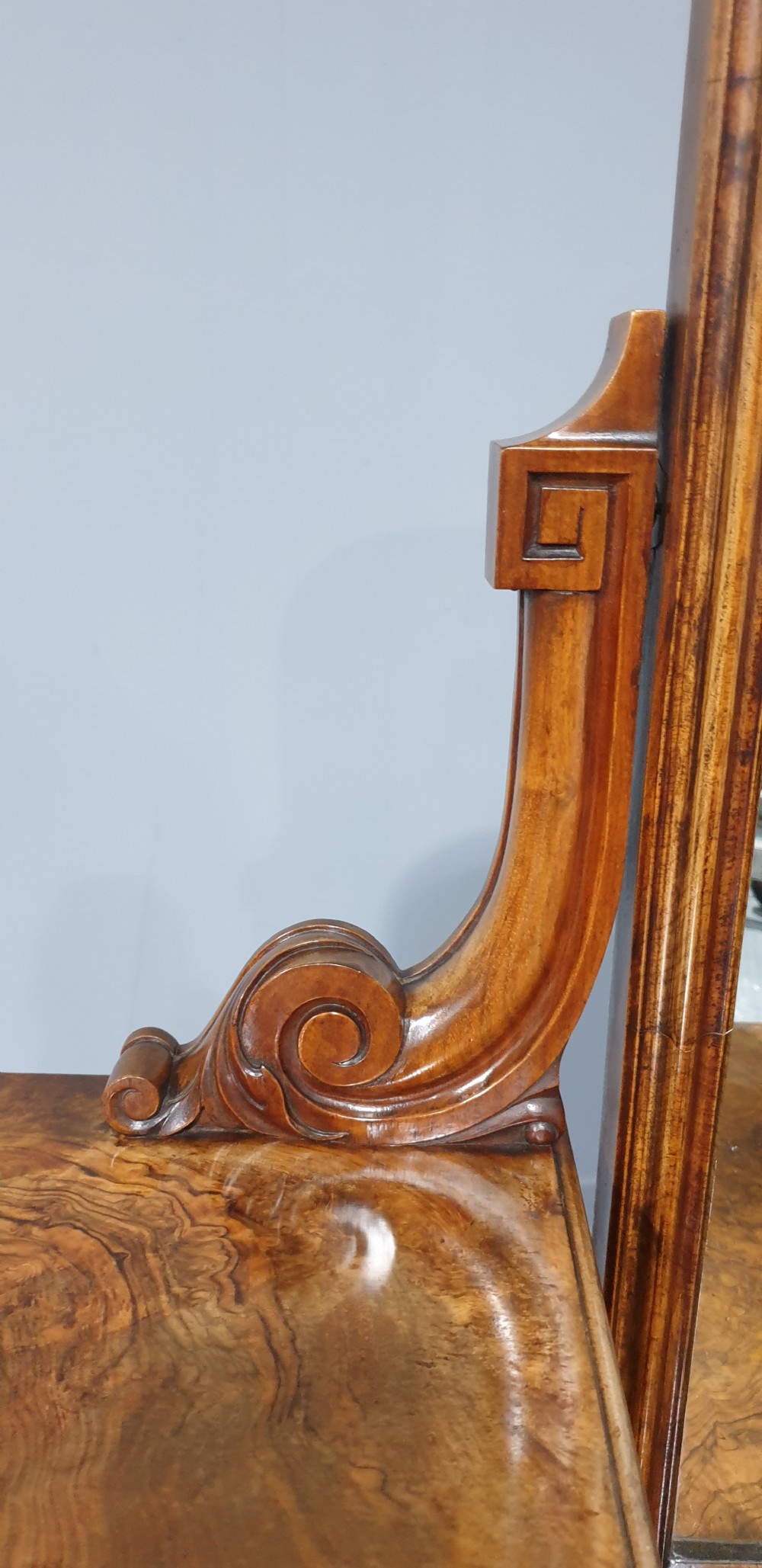 Outstanding Burr Walnut Dressing Table View XVI