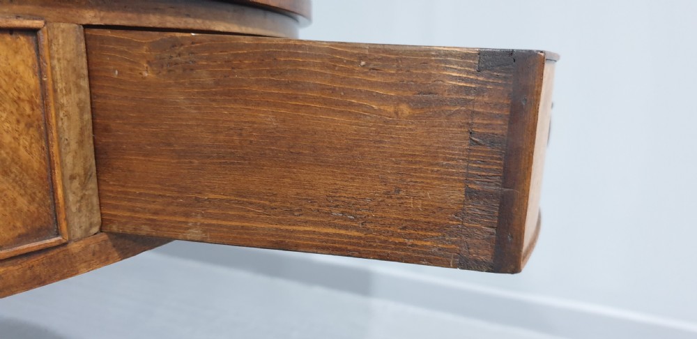 Excellent Mahogany Drum Table View V