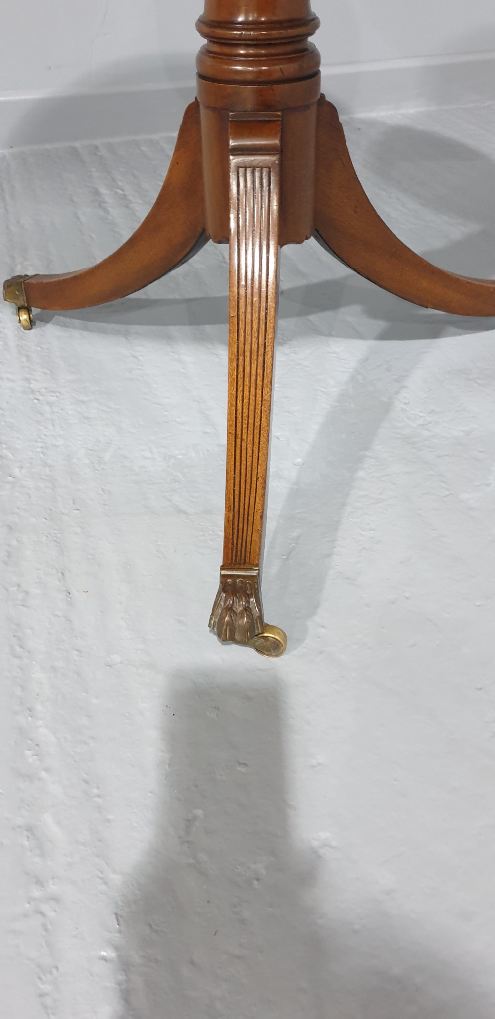 Excellent Mahogany Drum Table View XII