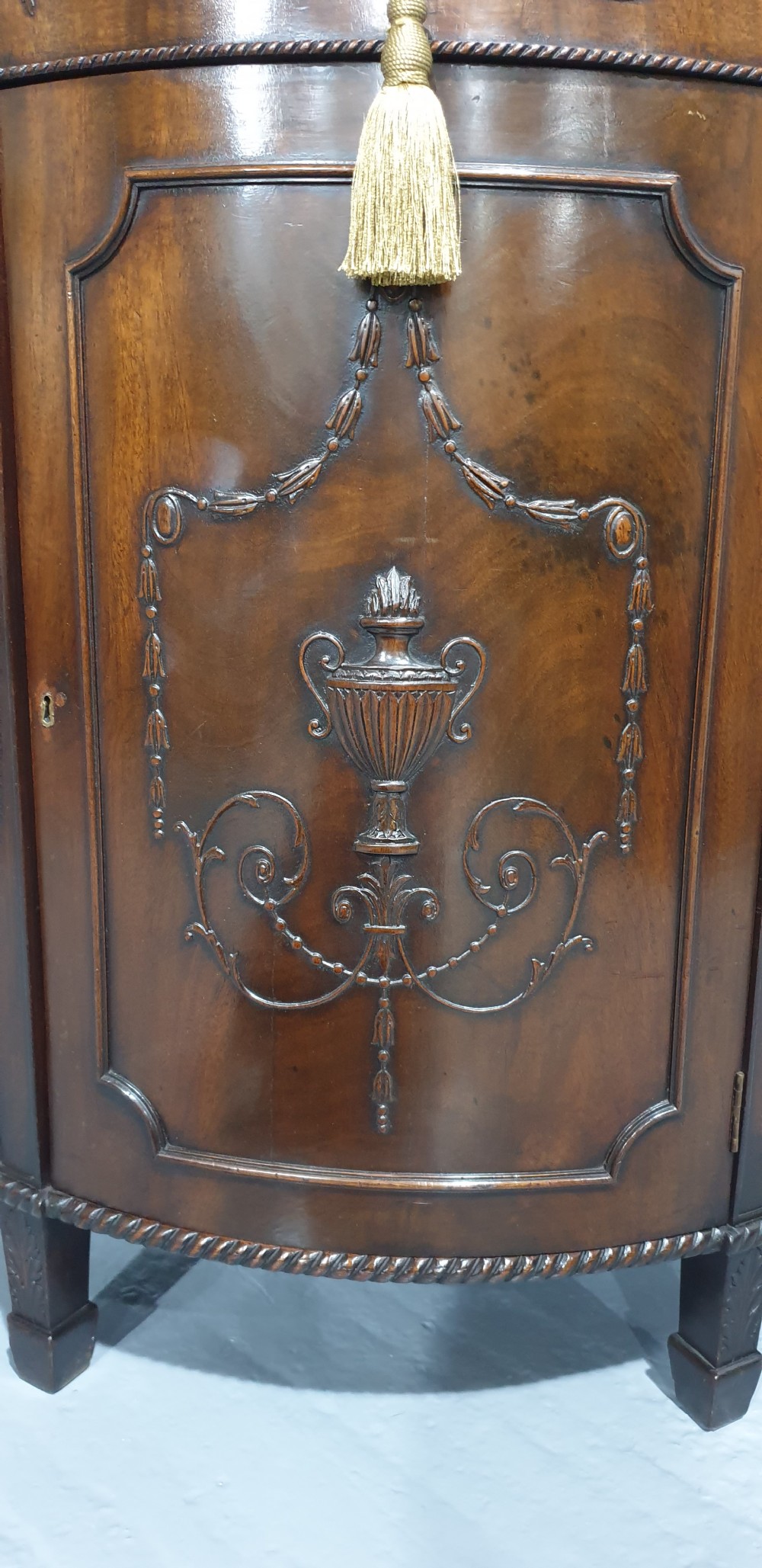 Adam Demi Loon Mahogany Sideboard View XII