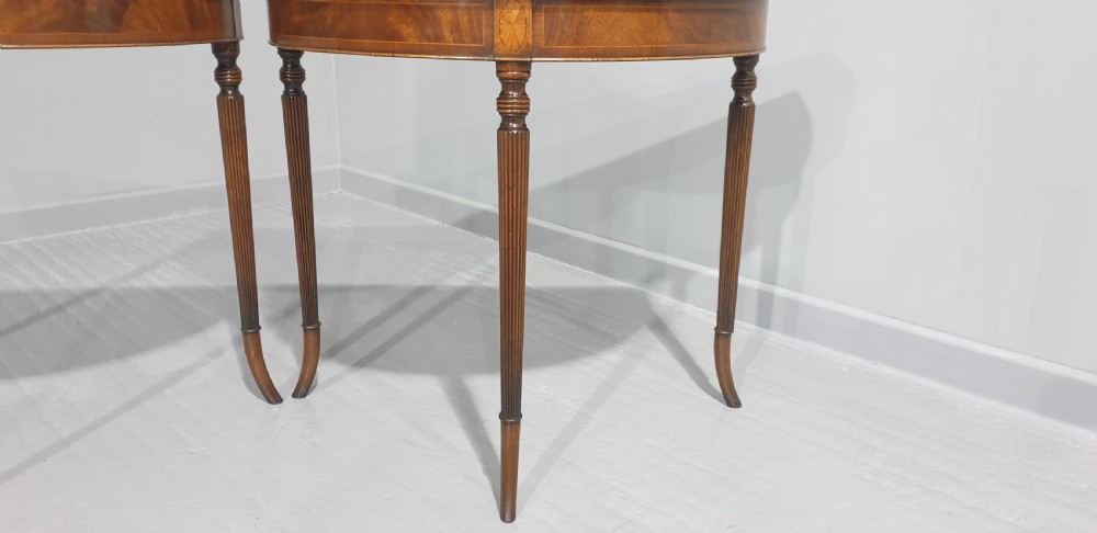 Good Pair Mahogany Console Tables View VIII