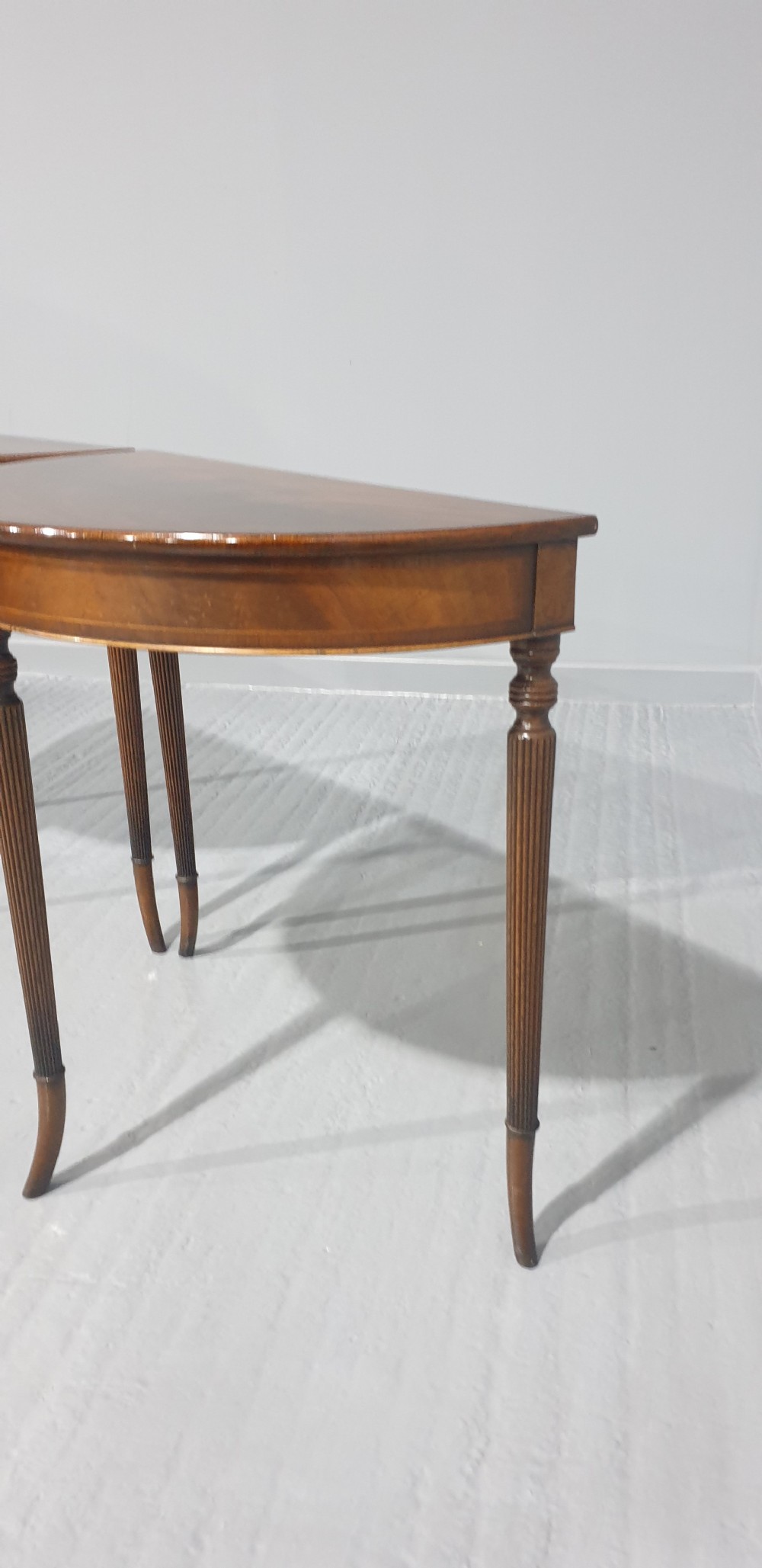 Good Pair Mahogany Console Tables View XI
