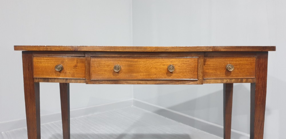 Edwardian Mahogany Breakfront Side Table View III