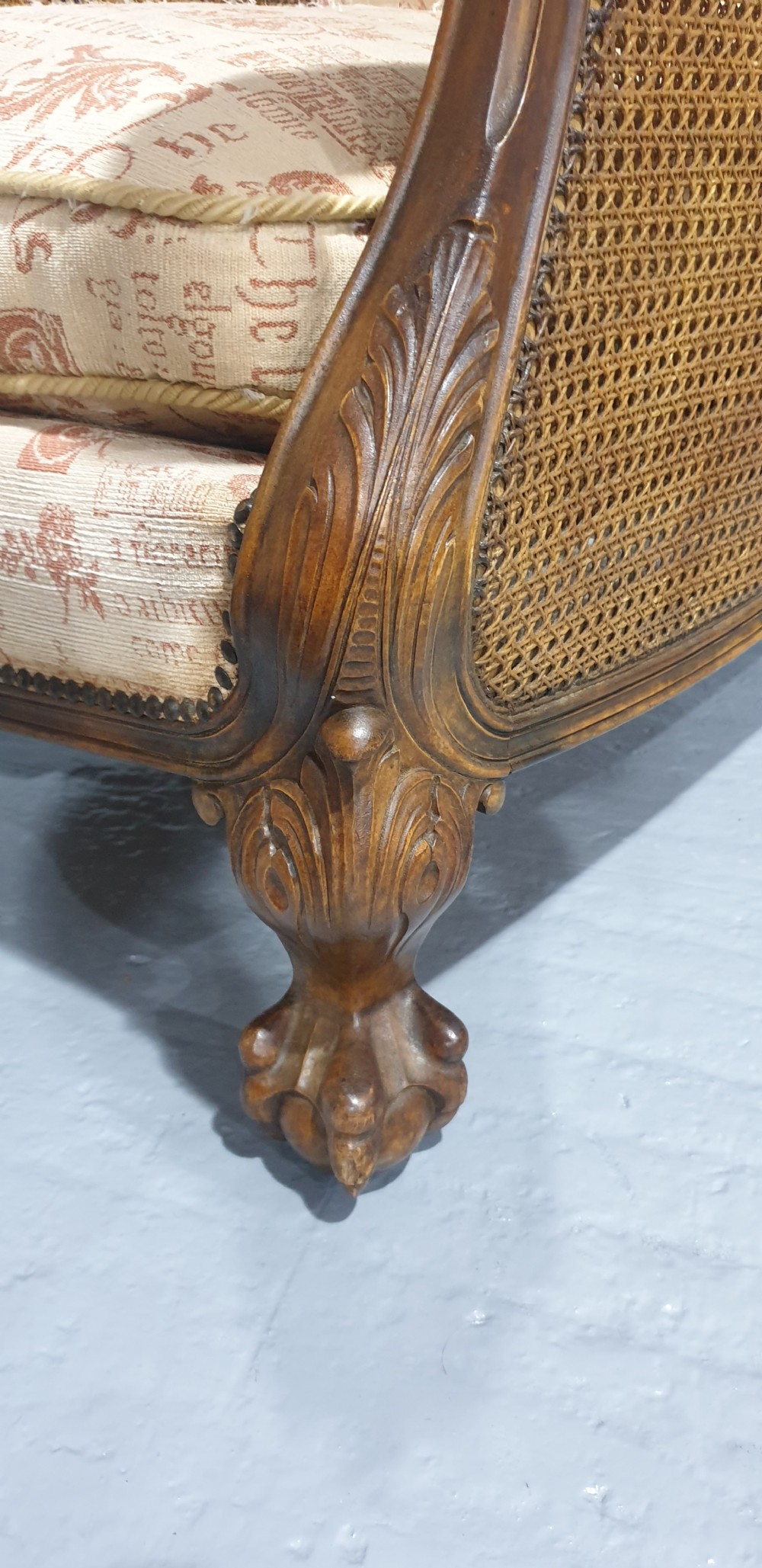 Superb Pair Bergere Conservatory Armchairs  View VII