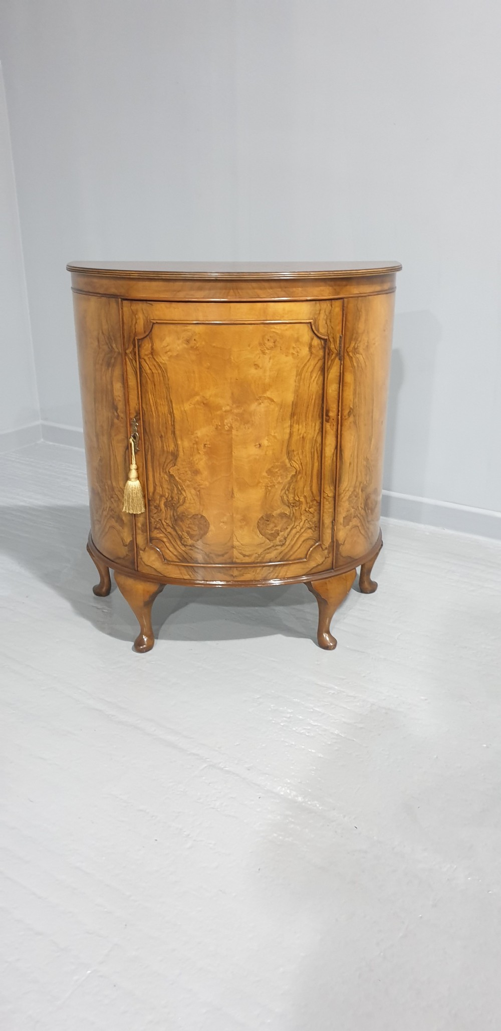 Excellent Demi Loon Walnut Cabinet View IX