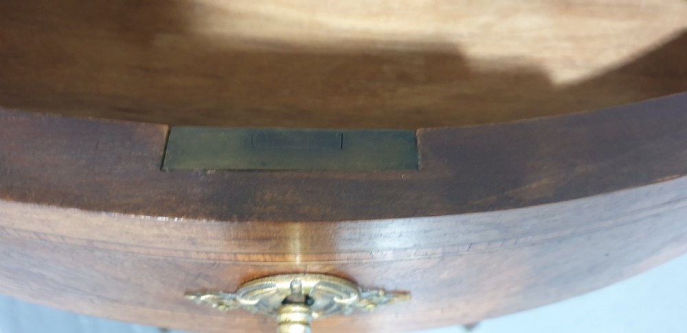 French Demi Loon Commode Chest of Drawers View X