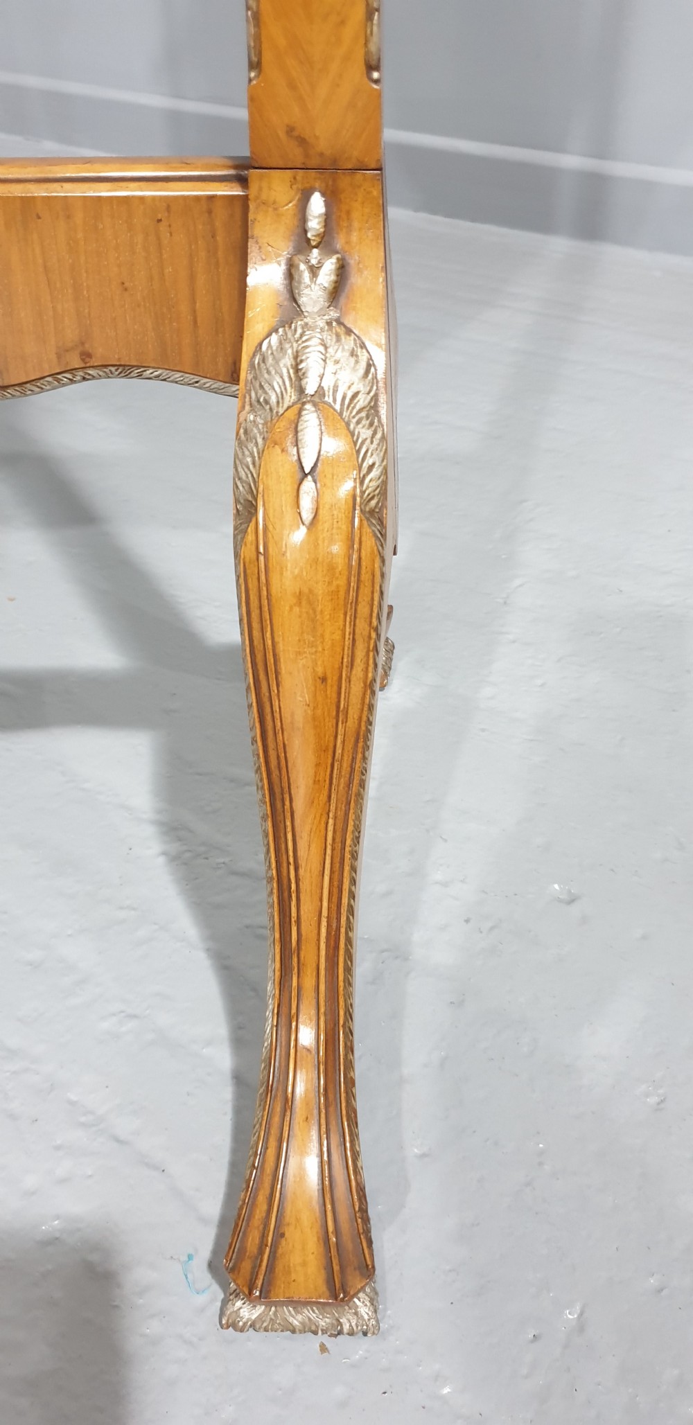 Superb Walnut Cheval Mirror View VII