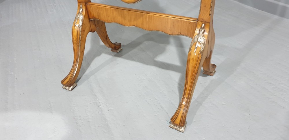 Superb Walnut Cheval Mirror View IX