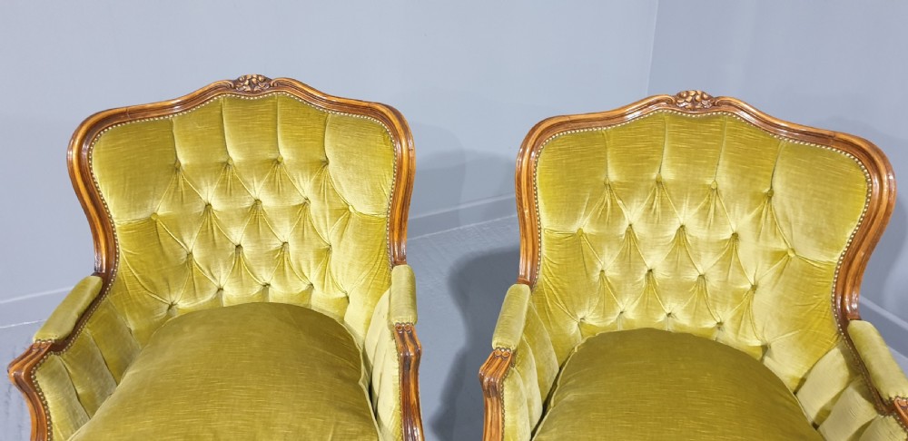 Wonderful Pair French Armchairs View III