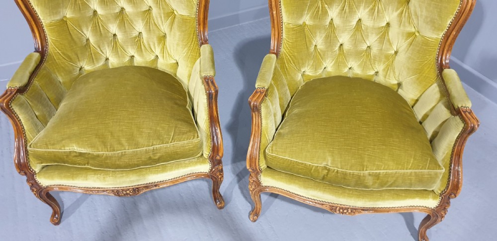 Wonderful Pair French Armchairs View IV