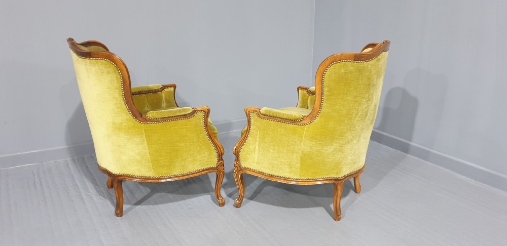 Wonderful Pair French Armchairs View VI