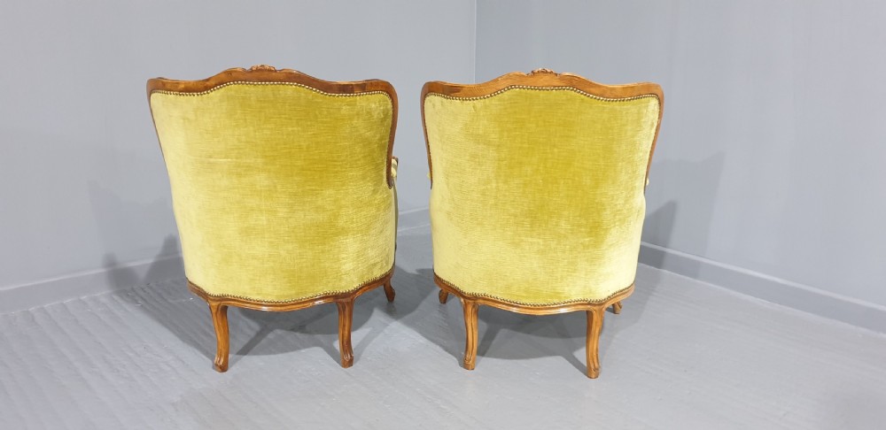 Wonderful Pair French Armchairs View VIII