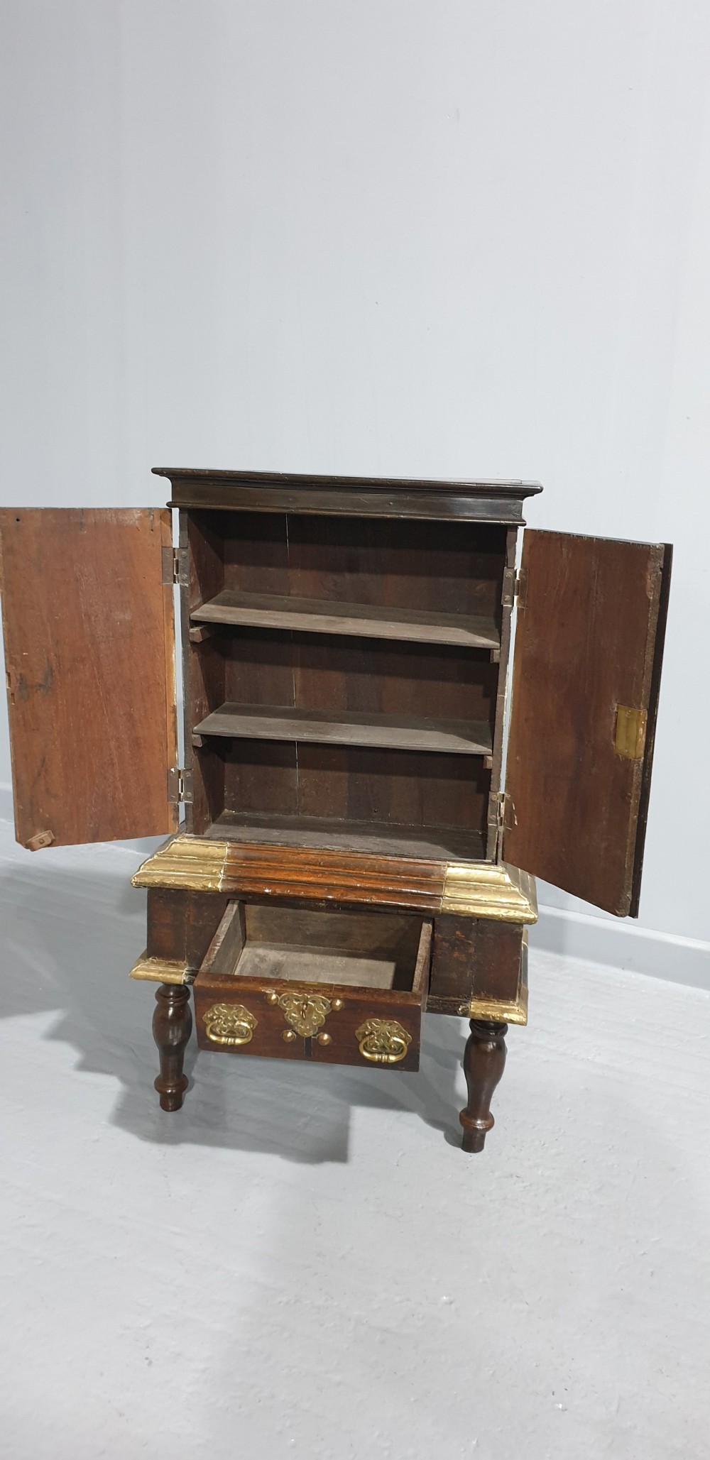 Antique Indian Cupboard on Stand View V
