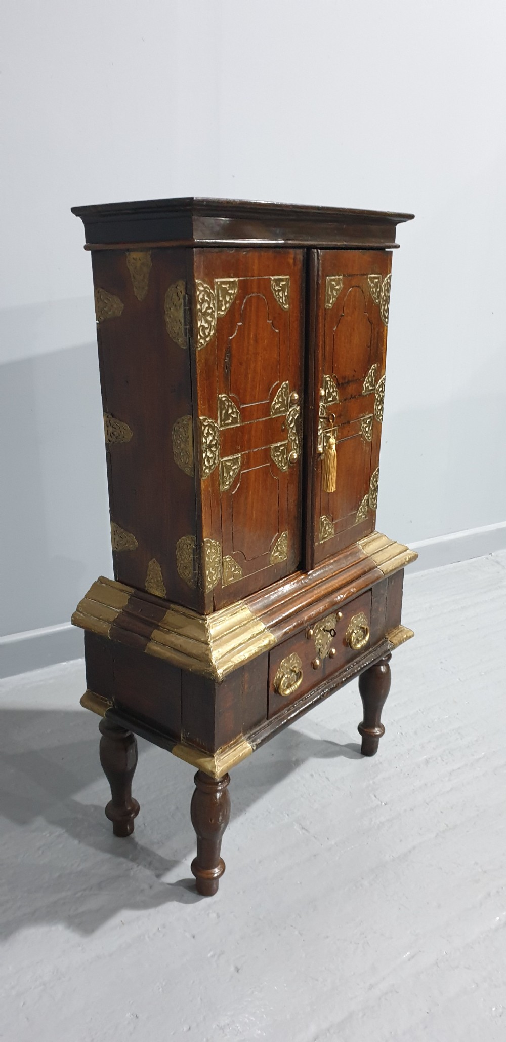 Antique Indian Cupboard on Stand View VII