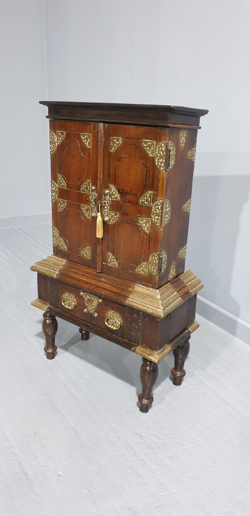 Antique Indian Cupboard on Stand View VIII