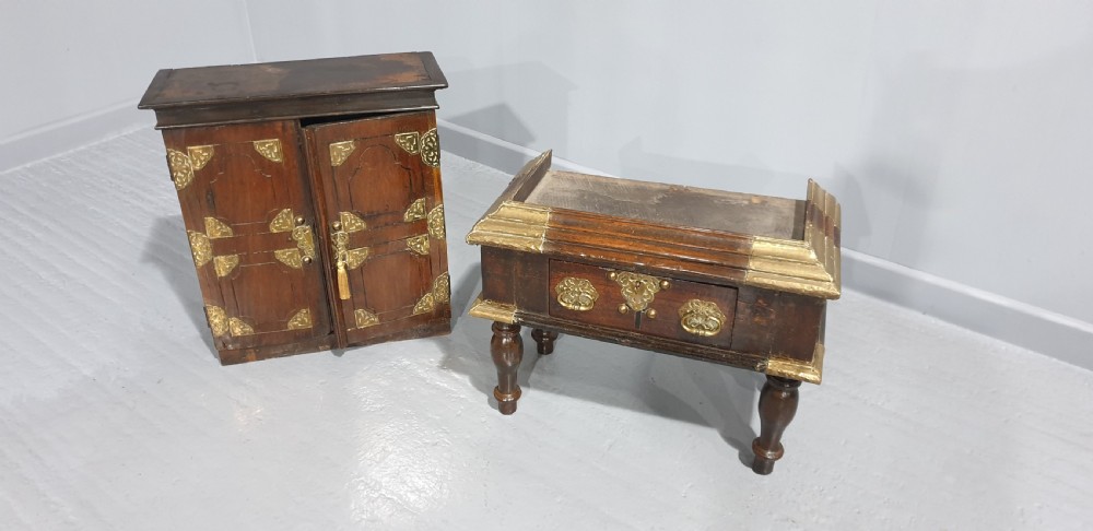 Antique Indian Cupboard on Stand View XI