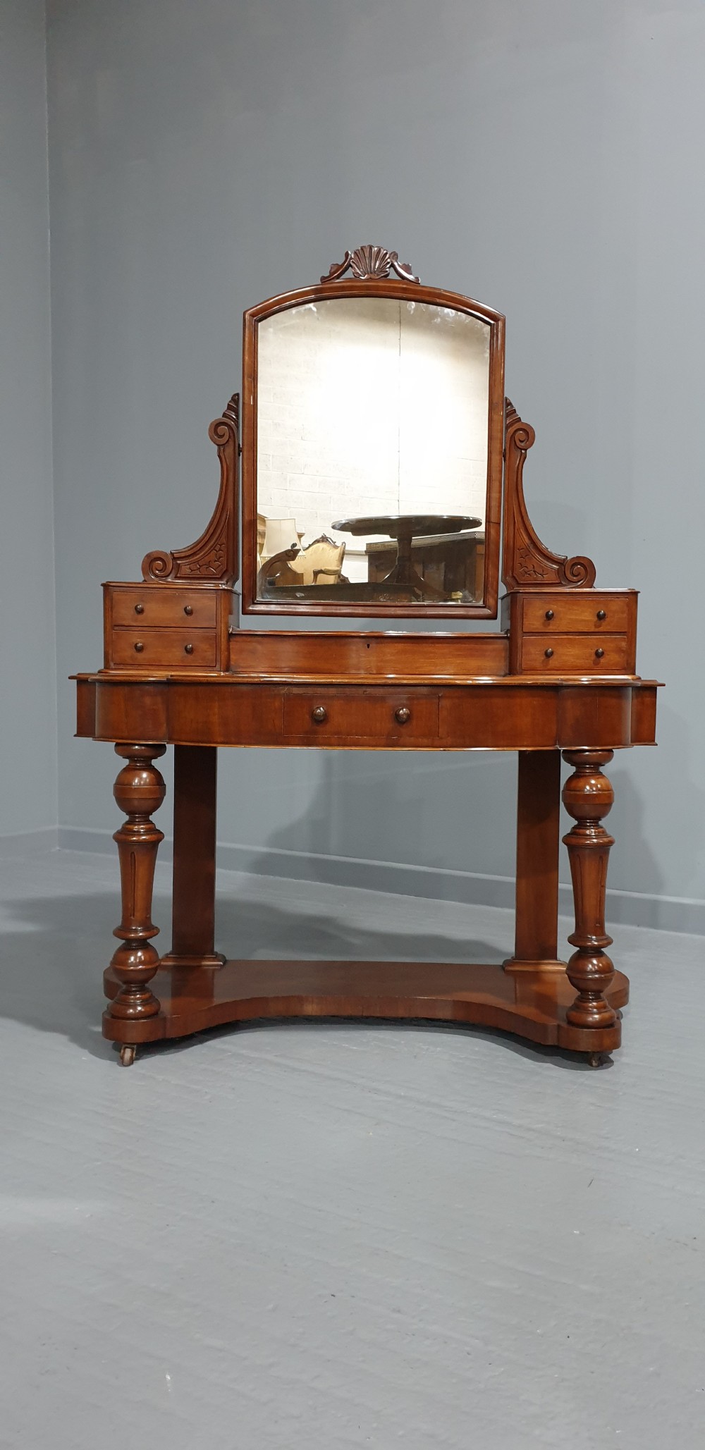 Victorian Mahogany Duchess Dressing Table View VII