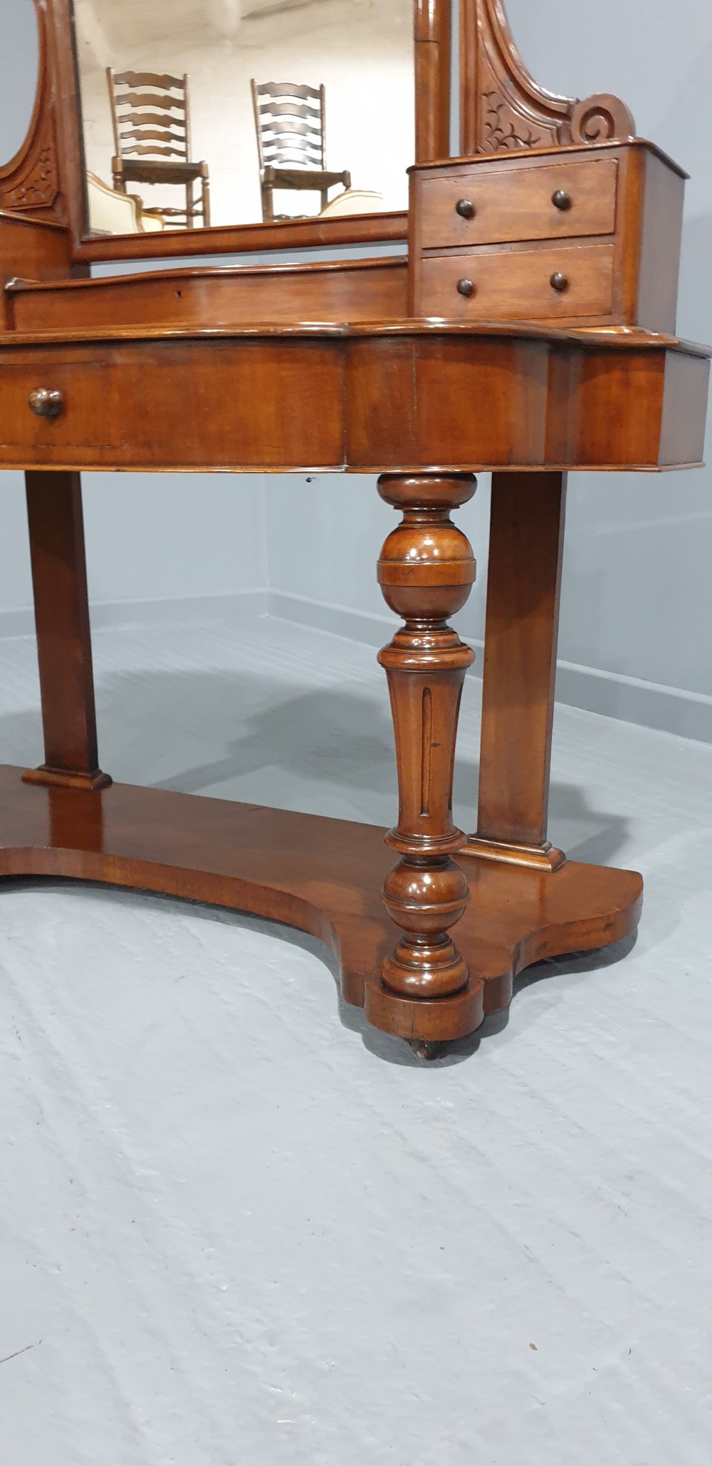 Victorian Mahogany Duchess Dressing Table View VIII