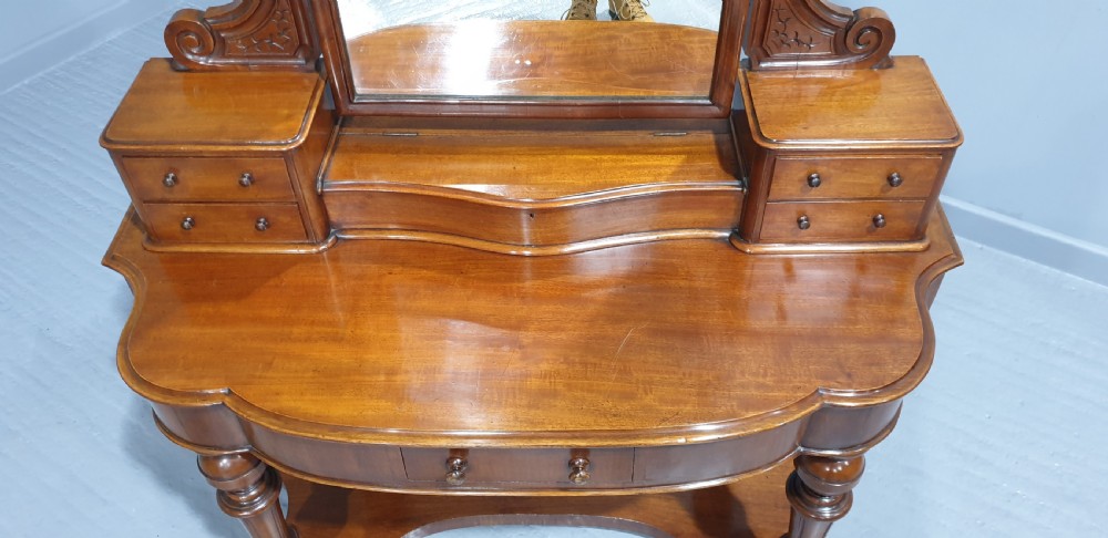 Victorian Mahogany Duchess Dressing Table View XI