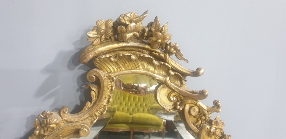 Early Victorian Gilt Mirror View IV